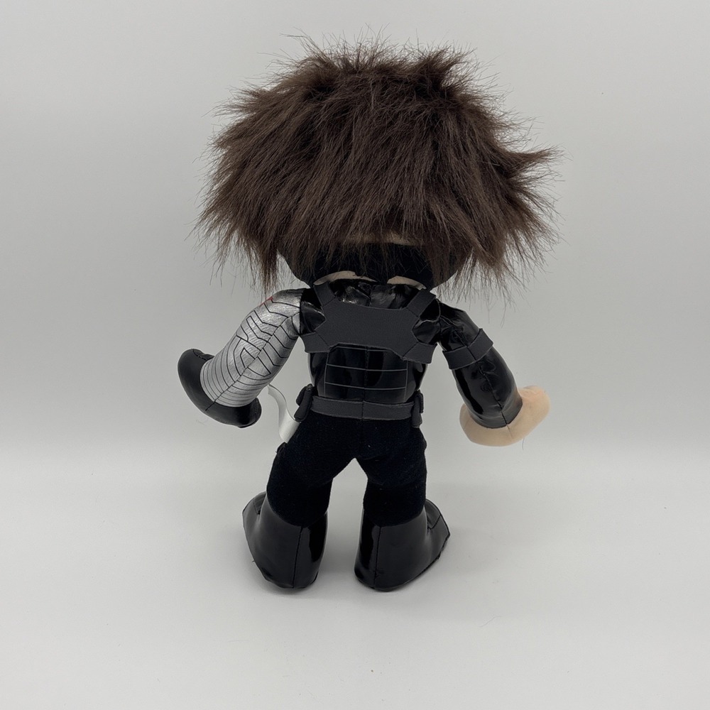 Rare 2014 Marvel Just Play Winter Soldier 15" Plush Doll Bucky Barnes Mask - Picture 2 of 11